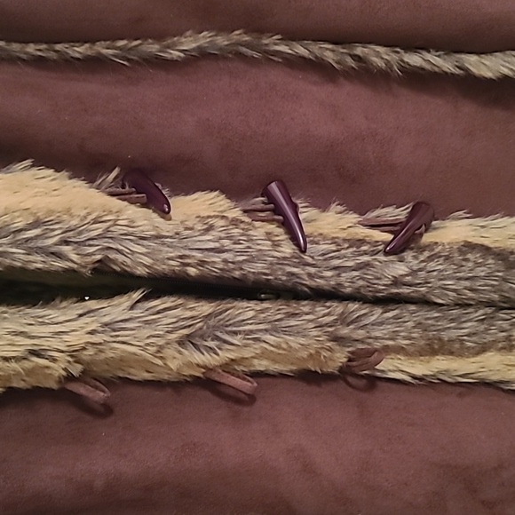 Beautiful Faux Shearling Jacket Size XL - Picture 6 of 7